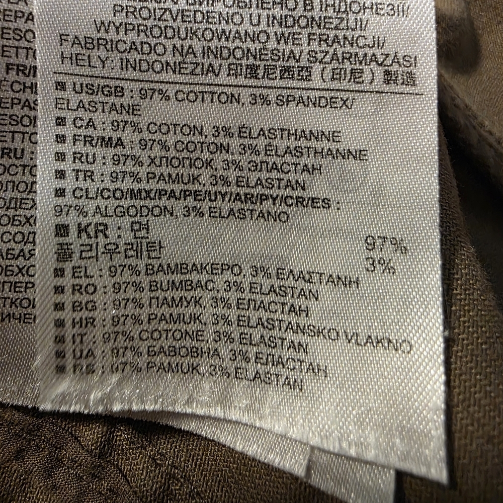 BANANA REPUBLIC Utility Jacket Sz 00P - Picture 10 of 10